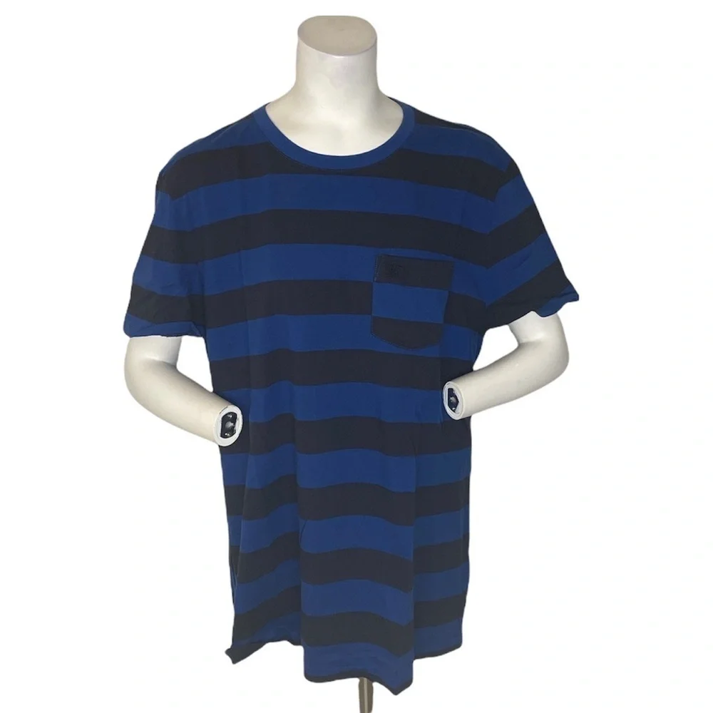 SOLD!!! Burberry Britt Equestrian Logo Pocket Tee Shirt XXL - Picture 1 of 7